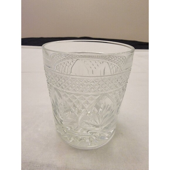 Set of 4 Cristal D' Arques Durand No Knob 6 Sided Stem Rocks Double Old Fashion - Picture 7 of 10